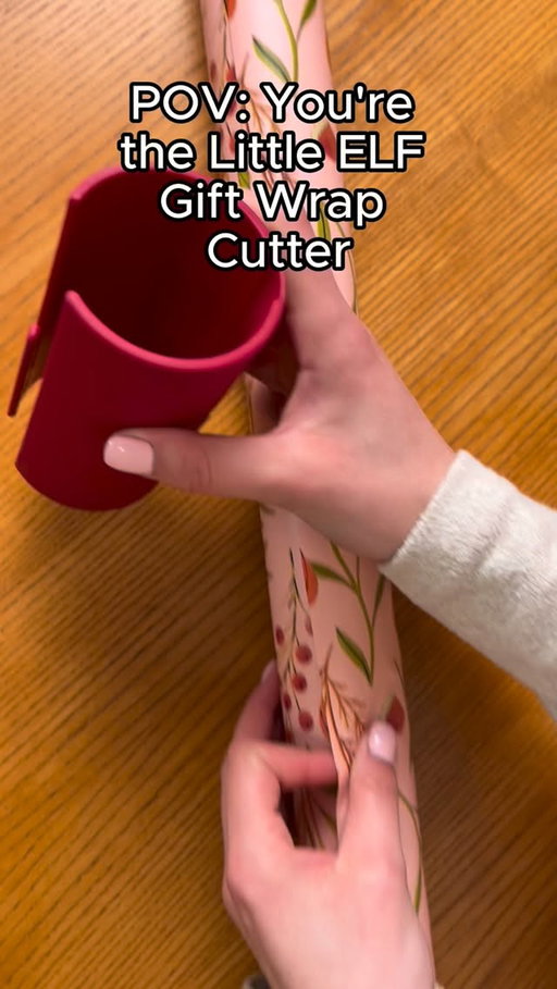 POV: I’m the cutter gliding through bright floral paper like it’s my full-time job (because it is). No tearing the daisies, no crooked tulips — just one smooth pass and a perfectly straight edge ready to be folded. 🌷✨

Comment “ELF” if you love a clean spring cut.

#springwrapping #floralaesthetic #giftwrapping #littleelfproducts #satisfyingcuts