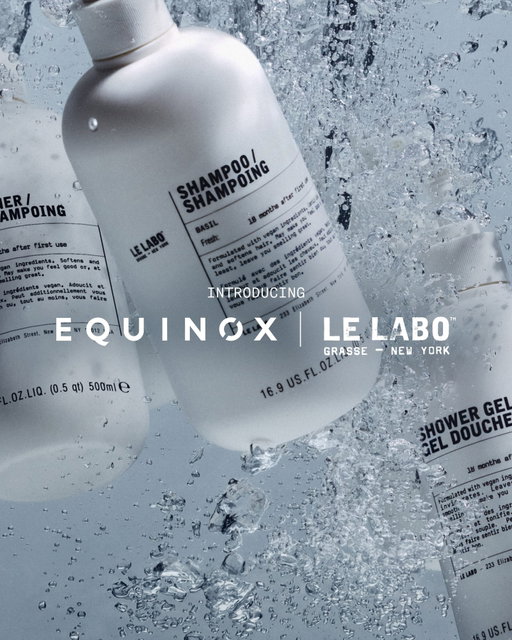 Luxury you live in. Basil-scented Le Labo amenities land in all clubs March 19.