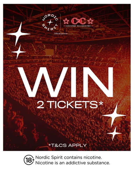 #AD | WIN tickets to Country to Country! 🎸✨🎶

We’ve teamed up with Nordic Spirit Nicotine Pouches to give two lucky winners the chance to win 2 tickets for you and 1 friend to C2C Festival at The O2, on a date of your choosing, Saturday 14th or Sunday 15th March 2026. 
The winner and all their guests must arrive before midnight.

All you have to do to enter: 
1️⃣ LIKE this post 
2️⃣FOLLOW @nordicspirit_uk and @c2cfestival 
3️⃣COMMENT 🤠
4️⃣TAG who you want to come with 
Wait, there’s more! 🎤

Nordic Spirit Nicotine Pouches will be on-site all weekend long (13th to 15th March 2026) at C2C Festival. Whether you need a restock or just a quick pitstop between sets, come find the team at: 
Entrance H, 
📍 Town Square 
📍 Activation Zone Level 1, Block 110 
📍Activation Zone Level 4, Block 41