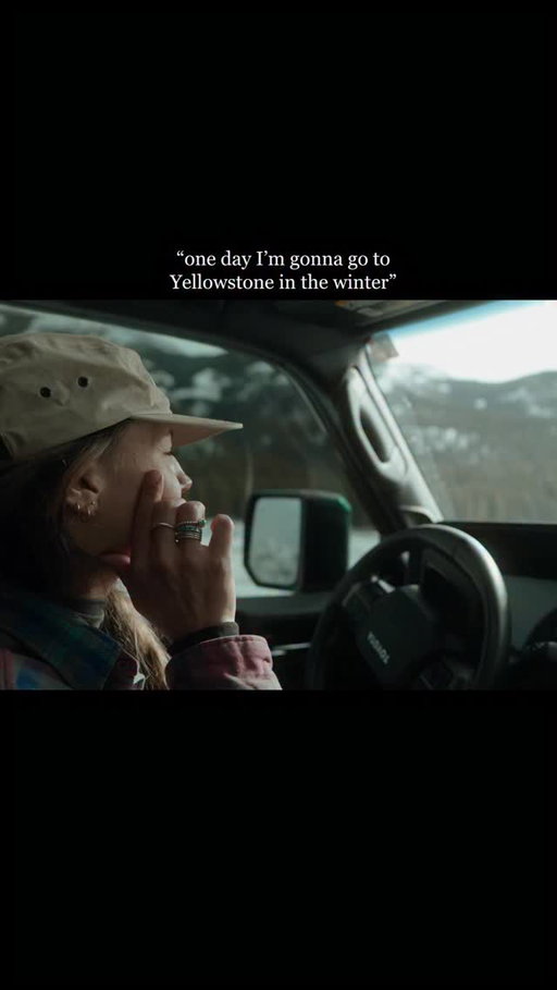 And once you go in the winter, it will become your favorite time to be there. Quiet, less crowds, unpredictable encounters, rapid weather shifts, freezing finger tips is all part of it. It’s not the easiest place to be in such an “unfavorable” season but that’s what makes it all the more exceptional.

Winter road trip with my friends @hatchadventures ❄️🐺🌞