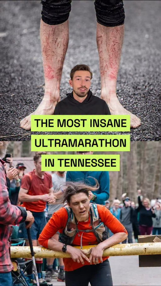 We need to talk about the most insane running race that just happened in Tennessee 👇

Nobody finished the race for the 2nd straight year.

Very fitting, as it’s known as “The Race That Eats It’s Young”.

This is the Barkley Marathons.

It started back in the 80’s and only 20 people have ever finished it.

Made by Gary Cantrell, also known as Lazarus Lake.

The course is a 20 mile loop through Frozen Head State Park in Tennessee, and you do 5 laps for 100 miles.

But the 100 miles, isn’t even the crazy part…

To apply, you have to write a letter to Lazarus on why you should be allowed in.

If accepted, your entry fee is a license plate from your home state.

But if you’re a past finisher, your entry fee is a pack of cigs for Lazarus.

They assign bib #1 to the person least likely to finish the first lap, and they are known as ”The Human Sacrifice”.

To signal the start of the race, Lazarus lights his cigarette and begins smoking.

The 100 mile race has 54,000 feet of elevation gain.

The course is unmarked and you can only navigate from notes.

Along the track, you have to find books and rip out a page to prove you completed the lap.

When someone drops out, a bugler plays “Taps”, which is the sound the military plays to signal lights out.

The list of crazy things goes on and on.

Just an insane race, and I question the sanity of the 20 people who have completed this.