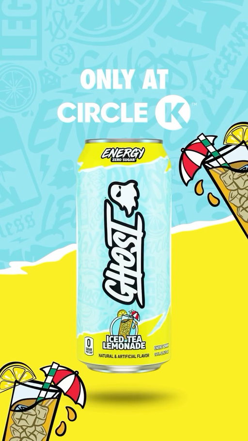 Name a more iconic duo – we’ll wait.

Grab a @ghostenergy Iced Tea Lemonade now exclusively at Circle K!

To celebrate this new flavor arriving at Circle K, we’re giving you a chance to WIN a case GHOST Ice Tea Lemonade!

Want in? Here’s how to enter:
✅ Like this post
✅ Follow @circlekstores and @ghostenergy
✅ Tag a friend in the comments who needs to try Ghost Iced Tea Lemonade!

Five (5) lucky winners will be contacted by the official Circle K page that has posted this contest. We will never ask for your personal financial information. Please report and block any account that is asking for this information as they are likely scam accounts. Good luck!

NO PURCHASE NECESSARY. Contest closes at 11:59pm EST on March 26, 2026. Open to U.S. res, 18+ (19+ for AL/NE). Prizes: Each winner will one (1) case of Ghost Iced Tea Lemonade. Prize is valued at $29.99. Odds of winning depend on the number of eligible social media postings made from all participants. Contest is not sponsored, endorsed, administered by, or associated with META/Instagram in any way. Conditions and restrictions apply. For entry and Official Rules www.circlek.com/social-contest-rules-us. Void where prohibited. Sponsored by Circle K Stores Inc.