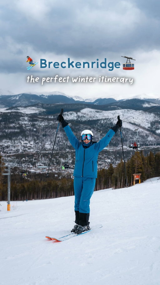 Save this itinerary! ⛷️🚠❄️ I loved visiting Breckenridge & need to book a trip back ASAP. My @epicpass gave me access to @breckenridgemtn’s incredible ski terrain, including tons of wide open groomers that were super fun to cruise down. Plus, being an Epic Pass Holder gave me 20% off lodging, rentals, and on-mountain food & drinks. These are some must-do things I recommend for your trip to Breck! ⤵️

⛷️ Ski or board the mountain. My favorite runs were Pioneer, Monte Cristo, Cashier & 4 O’Clock

❄️ Stay at One Ski Hill Place (steps from the Peak 8 chairlifts & gondola!)

🐕 Book a dog sledding tour with @goodtimesbreck

🥃 Take a Sip and Sample tour at @breckdistillery

☕ Enjoy coffee & baked goods from @threefoldbreck

🍝 Grab dinner at @radicatobreck

Ready to plan a trip? Passes for next season are now on sale! Lock in yours today.

@gobreck #TeamEpic #ad