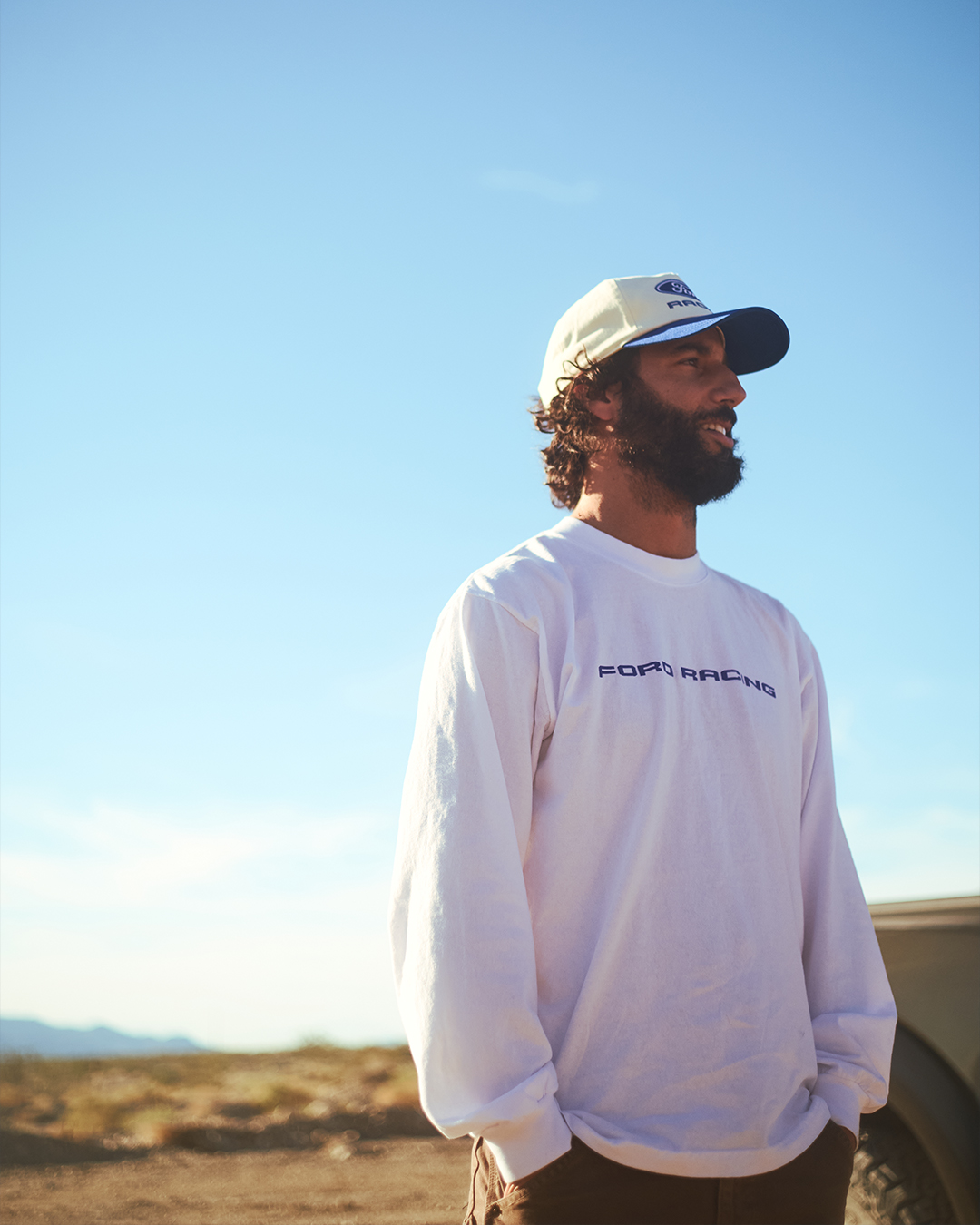 Daniel Ricciardo’s relationship with speed began in Perth, Australia – karting before most kids knew the rules. Since then, he’s spent a lifetime chasing tenths of a second on the world’s fastest Formula 1 tracks.

Eight Grand Prix victories later, Daniel is ready to bring his racing instinct to unfamiliar ground – the Nevada desert – for a hands-on off-road training session with fellow Ford Ambassador @madisonnnrose.