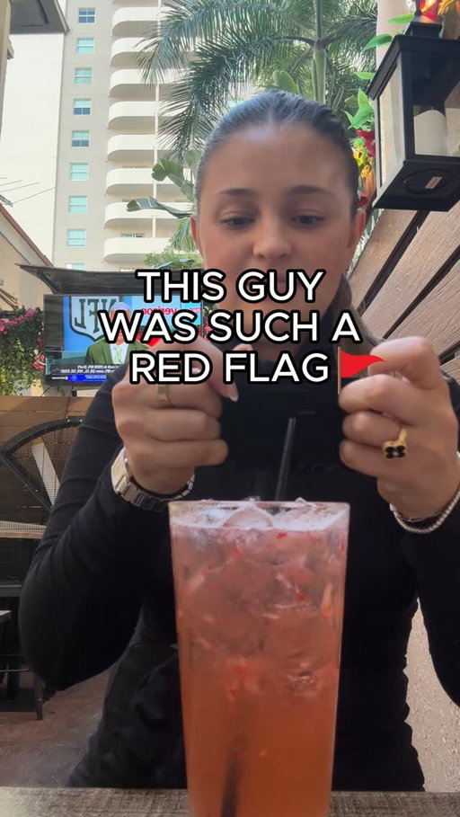 This guy was such a red flag.