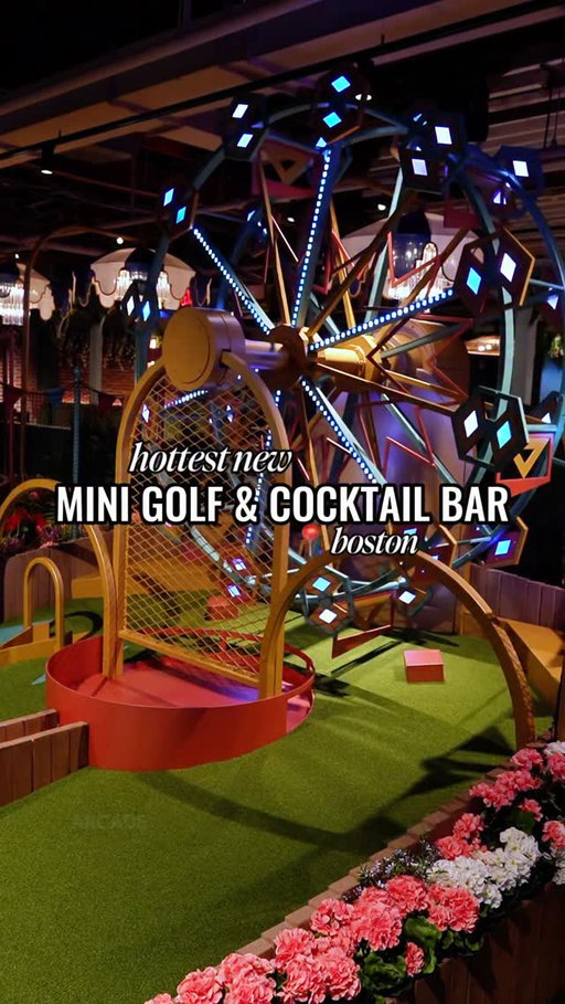 HOTTEST NEW INDOOR MINI GOLF, ARCADE & COCKTAIL BAR IN BOSTON ⛳️🍸 #swingerspartner @swingersus 

Swingers Back Bay is an all-inclusive spot with two 9-hole mini golf courses, a carnival style arcade, and cocktail bar with gourmet bites. This is the perfect place for groups or work events! There is no other place like this in Boston!

I started my experience with a round of mini golf, then sat down at the beautiful bar for cocktails and bites. I loved the Storm in a Tee Cup cocktail and the MVP pizza. Grab your carnival arcade card for unlimited games (in a timeframe)!

Use code: CADDIE15 on the webpage that is linked in my bio for 15% off your online booking to @swingersus (now through March 31)

📍777 Boylston St. Boston, MA

#SwingersBoston #BostonNightlife #ThingsToDoInBoston #BostonDateNight