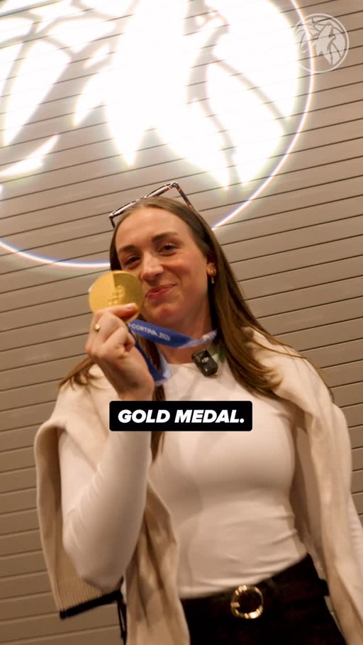 🥇 Gold Medalist @taylorheise9 Mic’d Up