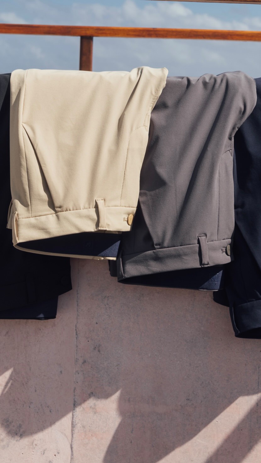 A new fit. Built with more room where you need it. 
Helmsman Athletic Fit Chino Pant coming soon…