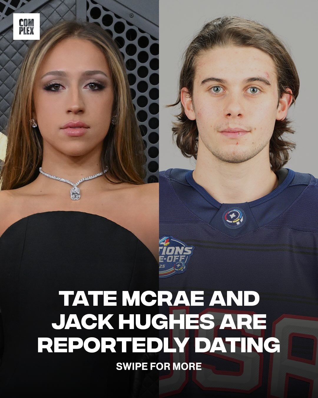 Tate McRae and Jack Hughes just soft launched their relationship 👀

According to Us Weekly, The two were spotted on a dinner date in New York in November and later seen walking together in the city in December. A source said their relationship is still new, but Tate McRae has been supportive and has attended some of his hockey games.

(via @usweekly )