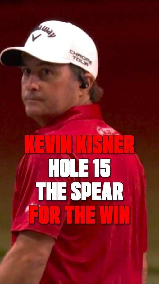 Kevin Kisner keeps telling y’all this ain’t no hobby‼️
4 hybrid ➡️ 5 iron ➡️ 9 iron to 13 ft. ➡️ Birdie to win the hole 🐦