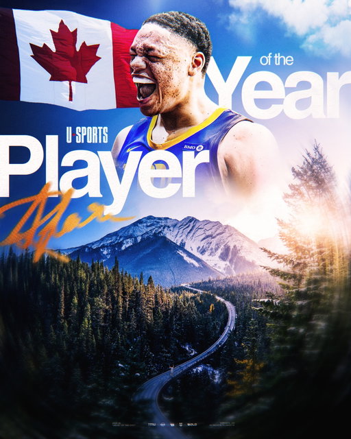 MAKE RHOOM AT THE TOP 🍁

Built on hard work. Fueled by dedication. Every single day. The country’s taken notice and now it’s official.

Your 2025–26 U SPORTS Canadian Player of the Year: Aaron Rhooms ⭐️

Aaron is the First Canadian Player of the Year in Program History!

Earned it all🫡

#ItsUs | #BeBold 
🎨 @creatrliam