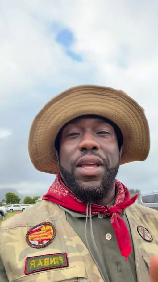 A message from one our GOATS while on set of @jumanjimovie  Go see my special GOAT ADJACENT on @hulu  It’s pretty funny. @kevinhart4real @lolnetwork @therealhartbeat