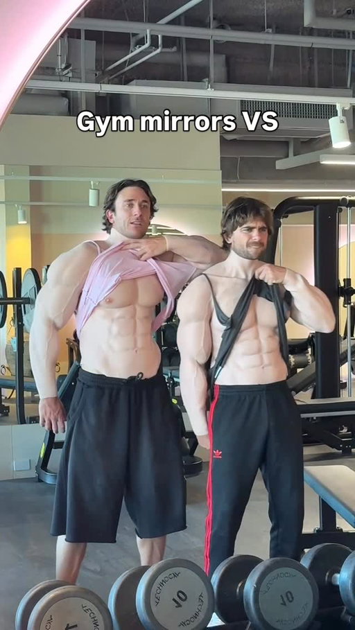 Gym mirrors lying to us all