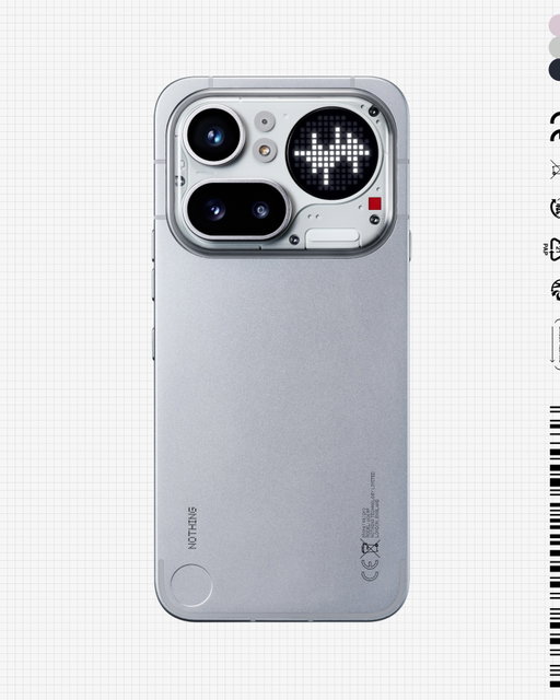 Phone (4a) Pro.

Nothing is designed for a generation bored with conformity.