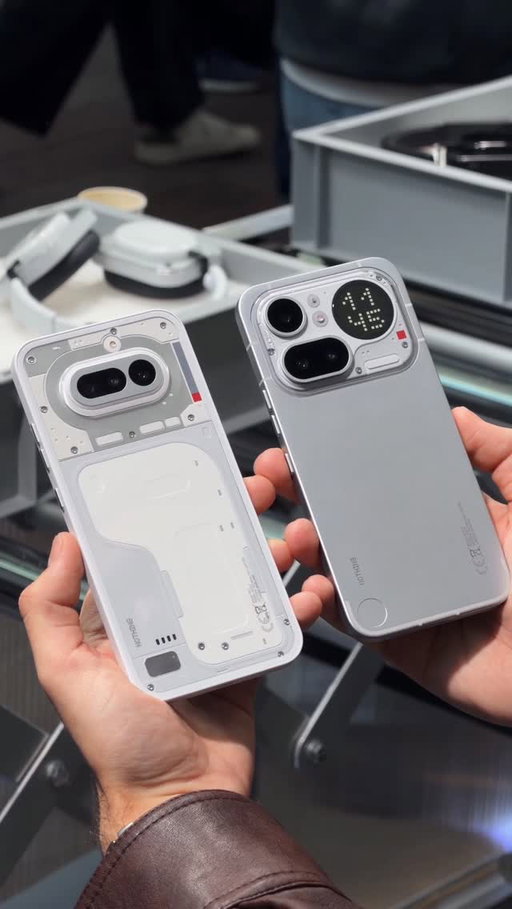 The new Nothing Phone (4a) and (4a) Pro 😍🔥 Which one do you prefer?
