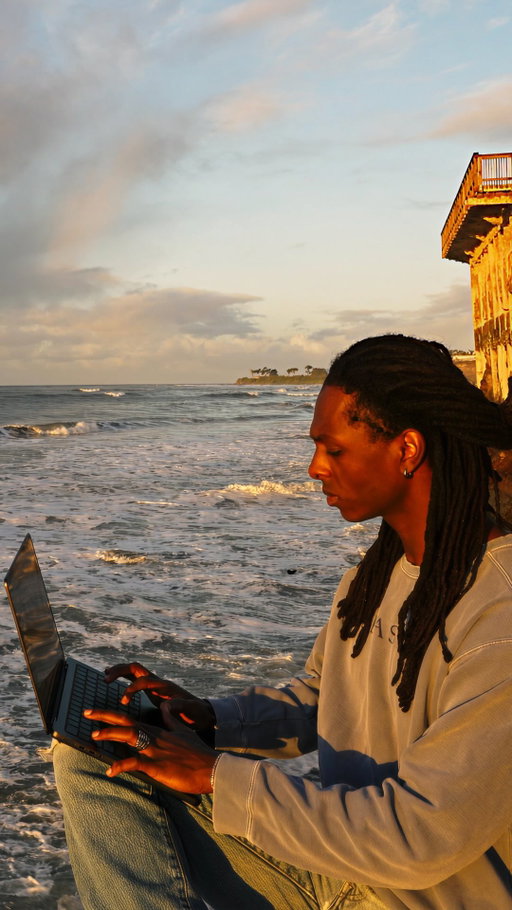 building a website with Wix Harmony while thinking about the next swell