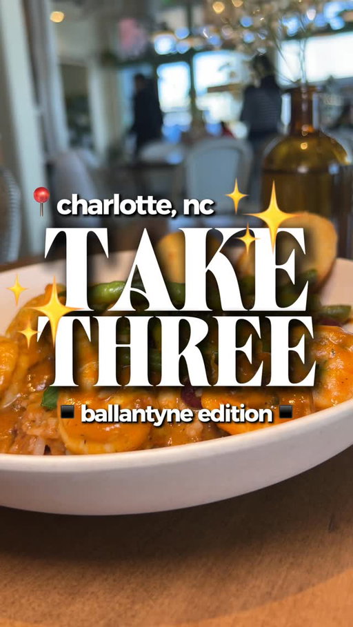 TAKE THREE (Part IV – Ballantyne Edition) – After receiving an invitation to try one of PopUp Bagels newest shmears and Jeni’s Ice Cream dropping their newest Bridgerton flavor, Earl Grey Crème Brûlée, I decided to make a day of it in Ballantyne. Follow this trail for your next foodie adventure whenever you’re in the area.
 
👉🏾PopUp Bagels – 📍14020 Stream Wy, Ste. 113, Charlotte, NC

💰These items were complimentary as I received an invitation to try these products.
 
✨Lemon Pepper Cream Cheese schmear – Wingstop’s lemon pepper seasoning mixed with PopUp Bagels signature cream cheese spread – if you’re a lemon pepper seasoning lover, you will be the best judge on this schmear.

⚠️ This item was limited edition and is no longer available as this content was originally shot on February 12th. 
 
✨Bagel: Salt
 
▪️Other Recommendations: Bagels (Plain, Sesame, Poppy, and Everything). Schmear (Salted Butter Banana Bread).
 
👉🏾Fly Kid Fly - 📍15119 Bowl St, Ste. 101, Charlotte, NC
 
✨Cumulus ($6.50)- Matcha, toasted coconut, milk of choice, sugar, blue spirulina, floated with a cloud of cream, agave & sea salt. – loved this at first sip. The matcha flavor is strong when it starts to come through, which is a winner if you’re a Matcha lover.
 
👉🏾Flower Child - 📍15210 Bowl St., Ste. 101 Charlotte, NC

✨Cajun Shrimp Boil ($16.25) - Red beans & rice, blistered haricots verts, cornbread, spicy creole butter - Super flavorful, excellent portion size, the cornbread is on the sweet side, which I love. 

👉🏾Jeni’s Ice Cream - 📍9828 Rea Rd., Charlotte, NC

💰This item was complimentary.

✨Earl Grey Crème Brûlée ($12) - The fashionable tea blend enjoyed by the Ton, folded into a salted custard with bergamot and burnt sugar candies. - More Earl Grey than Crème Brûlée, but still a winner.