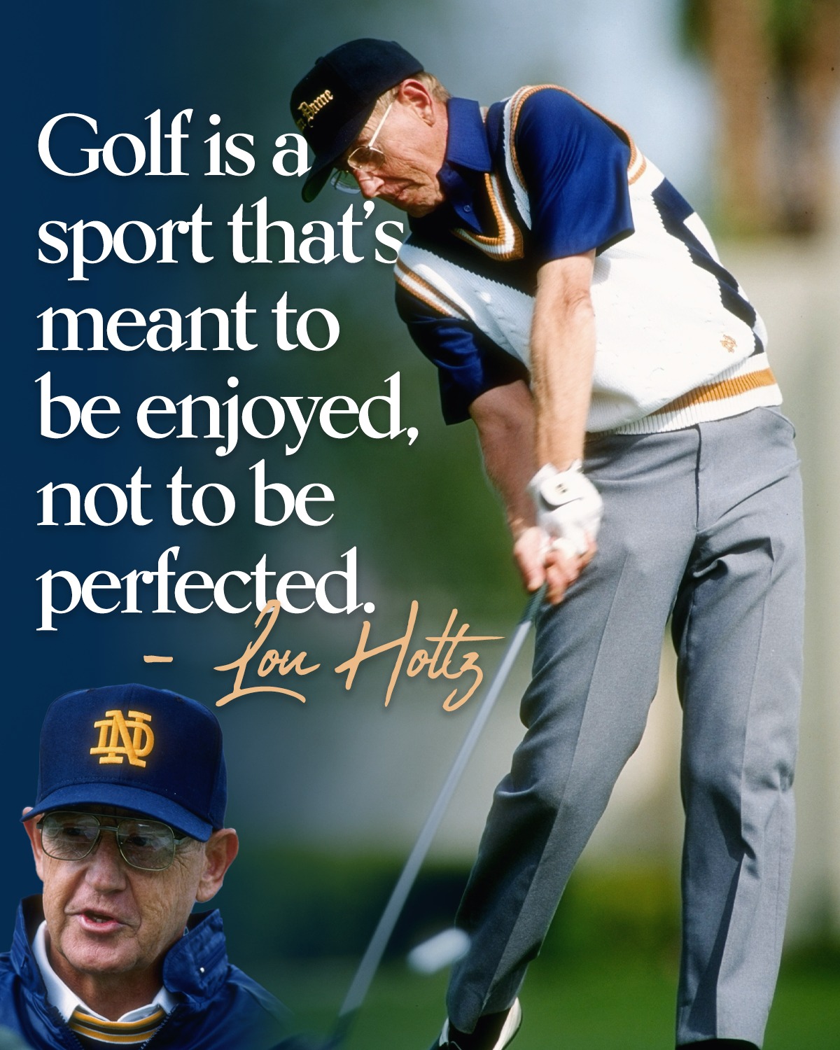 Remembering Lou Holtz ❤️