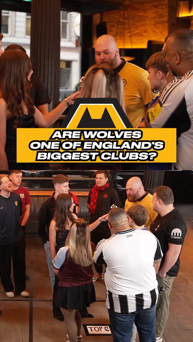 Wolves created the Champions League?? 🤯🐺

Despite being rock bottom in the Premier League, this Wolves fan has a convincing argument as to why they’re still a huge club. 👀

Are Wolves one of the biggest clubs in the country? 🤔

#wolves #wwfc #westbrom #astonvilla #birmingham