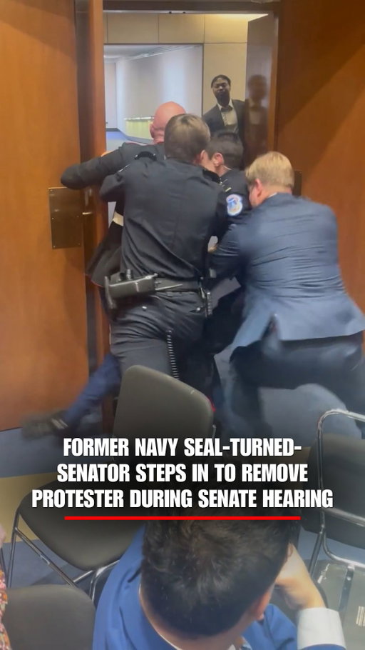 CAPITOL CLASH: A Senate hearing spirals into chaos after officers attempt to remove a man protesting the war in Iran, as former Navy SEAL Sen. Tim Sheehy steps in to assist.

Capitol Police say the "unruly man who started to illegally protest during a hearing put everyone in a dangerous position by violently resisting and fighting our officers’ attempts to remove him from the room."

"He was fighting back. I decided to help out and deescalate the situation," Sheehy adds.