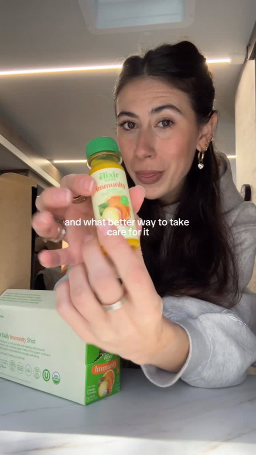 keeping my immunity in check with @elixirshots