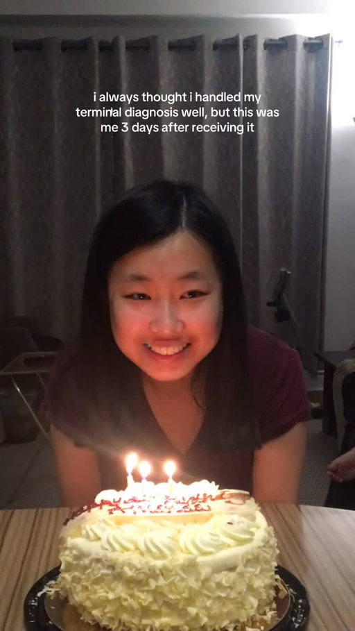 i had no idea how devastated i looked until i recently found this video. at the time, only my immediate family knew. this was me celebrating my 21st with my grandparents, aunts, uncles, and cousins who were completely unaware of what was going on.
