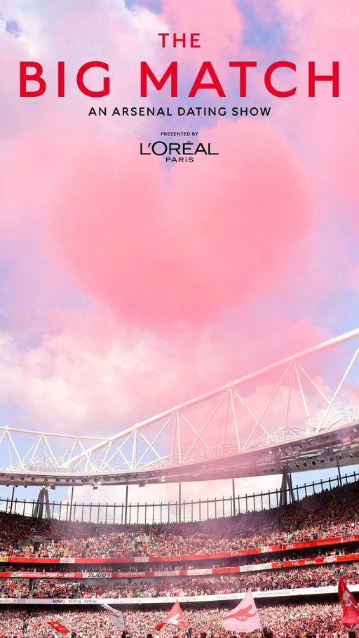 Welcome to the dating show for people already in love... with Arsenal 💕⁣
⁣
Stream The Big Match on The Arsenal 📱