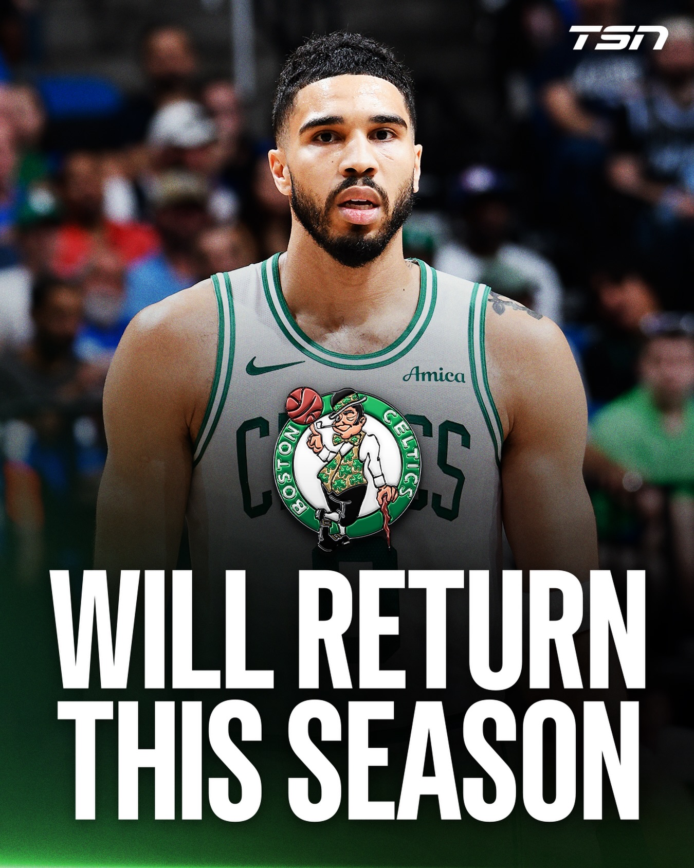 Jayson Tatum will play this season and could make his debut on Friday against the Dallas Mavericks. 👀

Per Shams Charania.