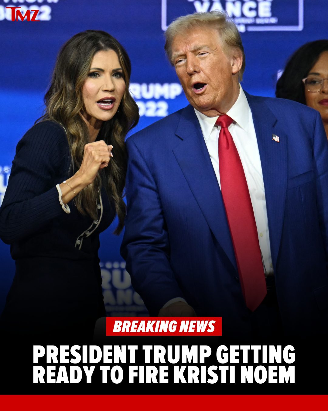 UPDATE: President Trump has fired DHS Secretary Kristi Noem and is replacing her with Oklahoma GOP Senator Markwayne Mullin

DETAILS AT LINK IN BIO 🔗