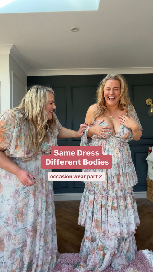 Same Dress Different Bodies 👯 INCLUSIVE OCCASSIONWEAR PART TWO 🤩👗😂

We scoured the highstreet for the best dresses so you don’t have to and we think we did, um…ok!? 😂 We’re giving you comedy value with if nothing else 🤦‍♀️

Let us know in the comments what you think and which ones you have your eye on! As always, we’ll link them in our stories 😘 oh and any ideas for what you want us to try next?!