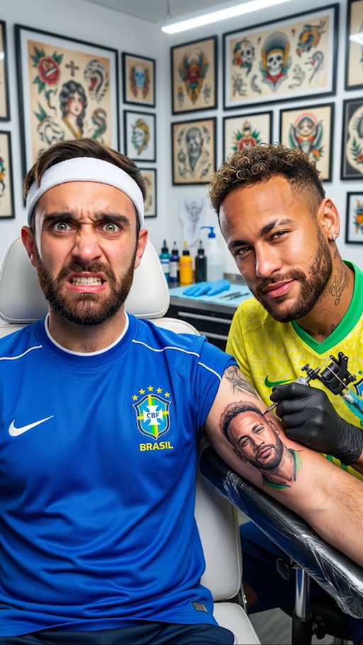 Would You Get A Neymar Tattoo For $1