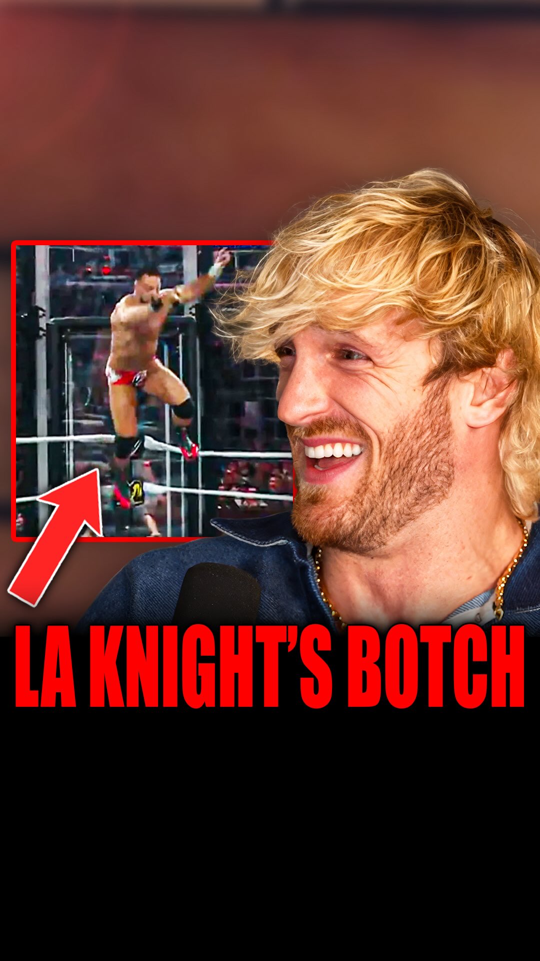 Logan Paul DEFENDS LA Knight?! 🤯

Comment “MASK” for the full ep 🔥

#loganpaul #laknight #eliminationchamber #wwe