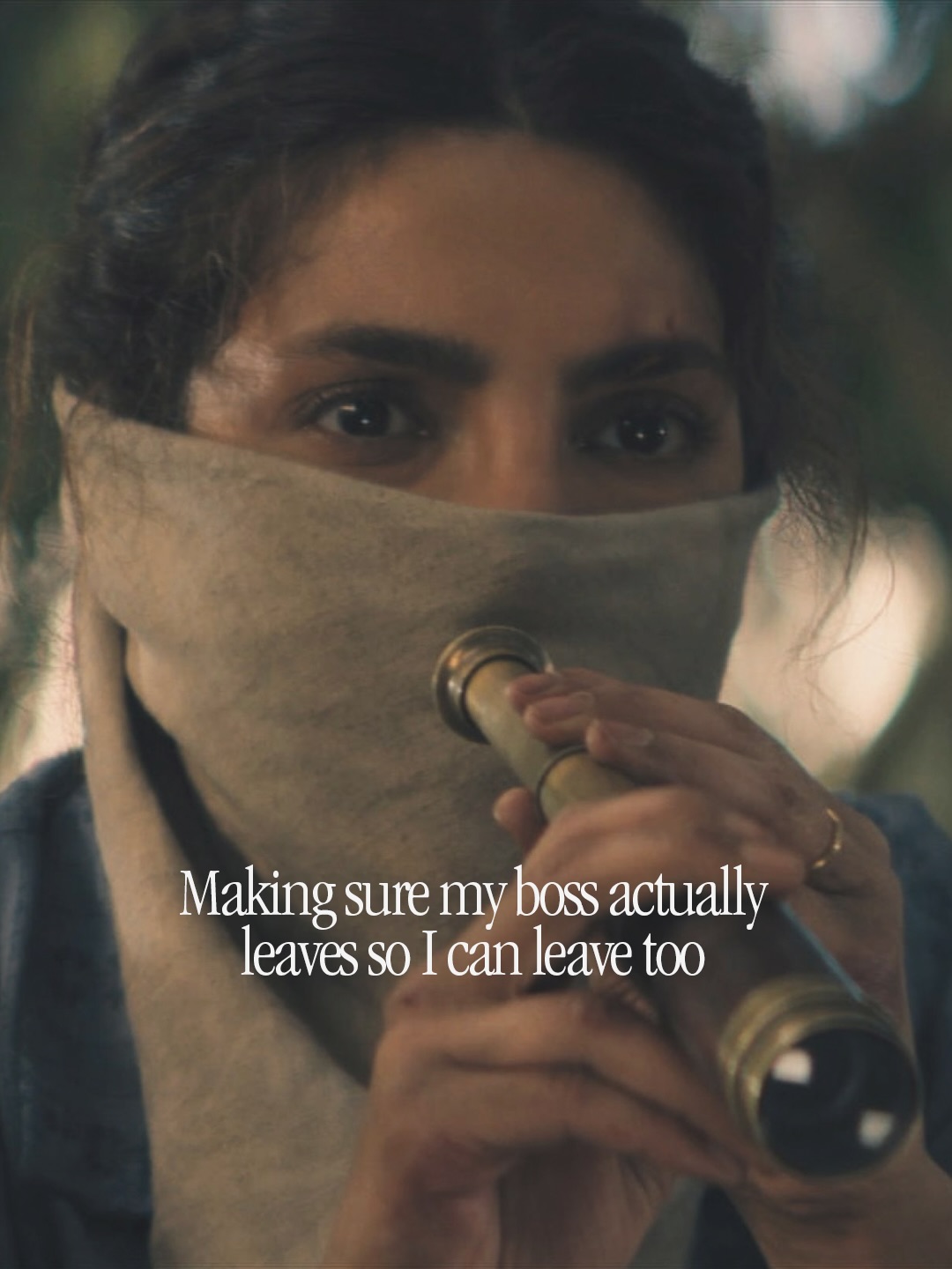 If anyone sees me leaving early, I have a dentist appointment 🤫 Priyanka Chopra Jonas and Karl Urban in The Bluff — now streaming on @primevideo #thebluff #primevideocreator