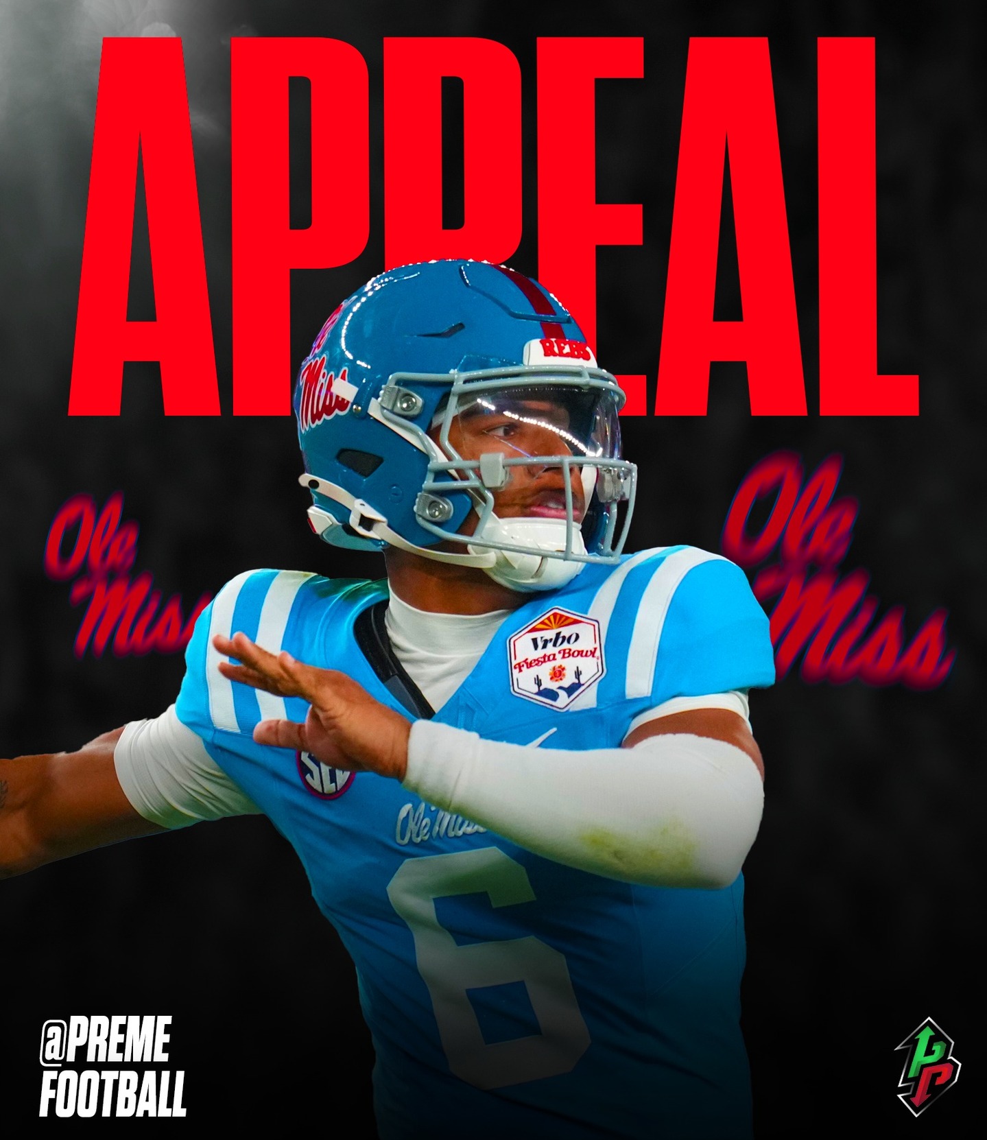BREAKING: The NCAA has appealed Ole Miss QB Trinidad Chambliss’ preliminary injunction that allowed him to return for the 2026 season.

The NCAA is continuing to challenge the ruling and is still fighting to prevent Chambliss from playing.

2025 Stats:
🔹 Passing Yards: 4,197
🔹 Passing TDs: 22
🔹 Rushing Yards: 578
🔹 Rushing TDs: 8
🔹 Completion: 66%

(via @petethamel)