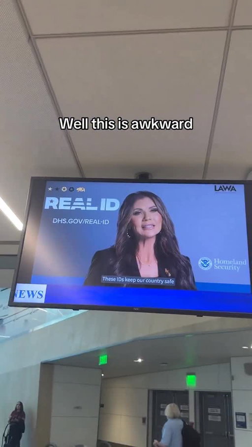 #kristinoem #dhs #tsa #airport