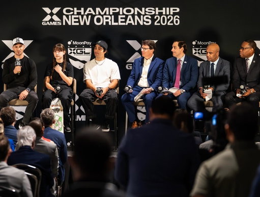 X Games is coming to NOLA 🚀 

Today along with our partners, elected officials, two iconic athletes, and a packed house of media and press, we announced that for the first time ever, X Games is coming to the Superdome in New Orleans.

The city that has hosted eleven Super Bowls will now be the host market for the first-ever MoonPay X Games League Championships July 24-26, 2026.

Tickets will go on sale at the end of the month, along with our announcement of our musical acts.

See ya in NOLA!