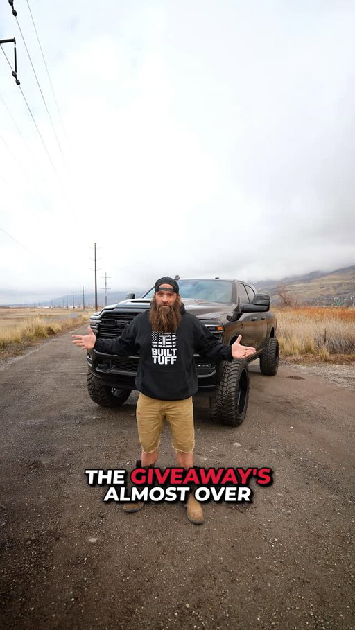 Last day last chance for you to go to www.tuffring.com and get entered to win this @ramtrucks 
•
@tuffring