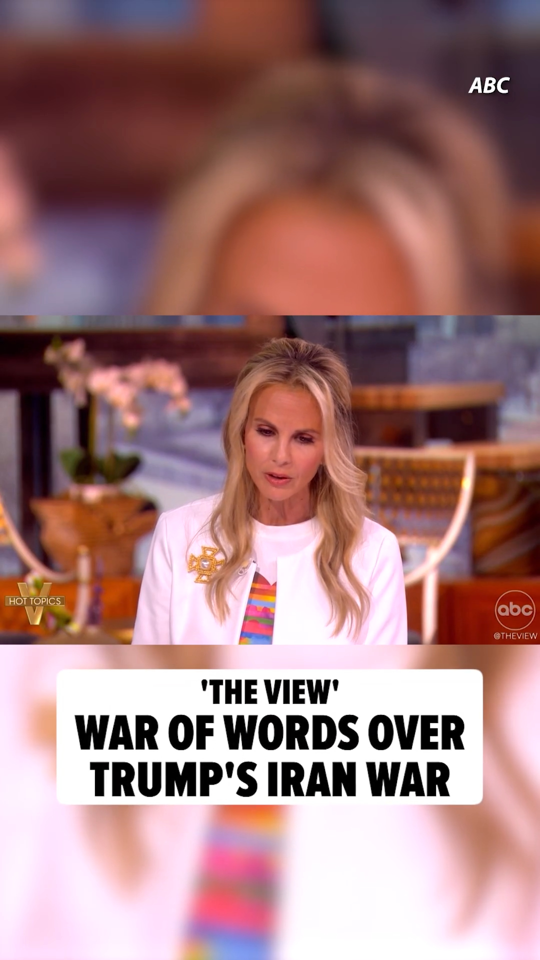 😨 America, Israel and Iran aren't the only ones at war ... Sunny Hostin and Elisabeth Hasselbeck also waged a war of words over President Trump's latest conflict in the Middle East.

The full story behind the blow out at the link in bio. 

🎥: ABC