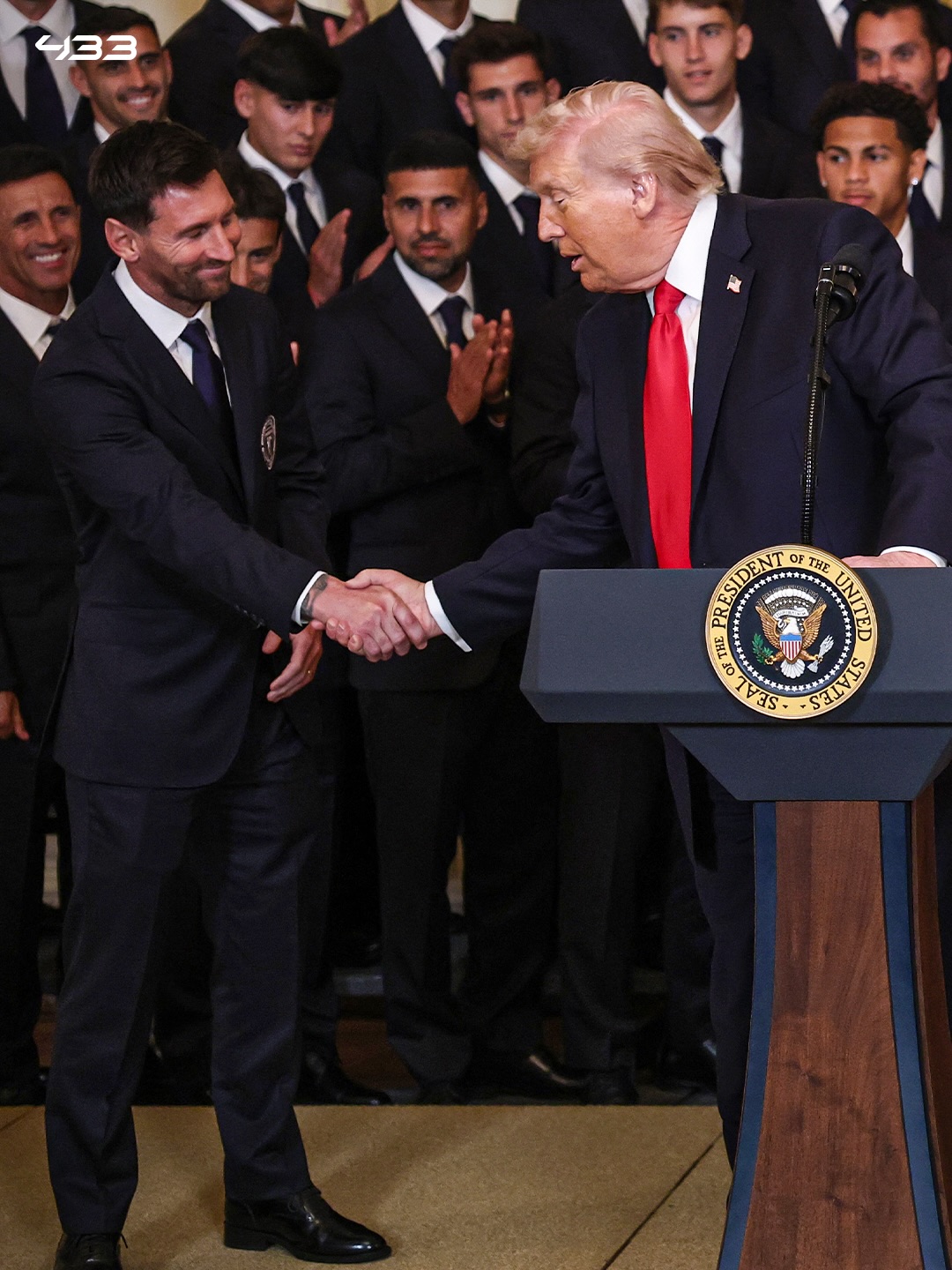 Messi & Inter Miami visit the White House to be honored for their MLS Cup victory 🏆