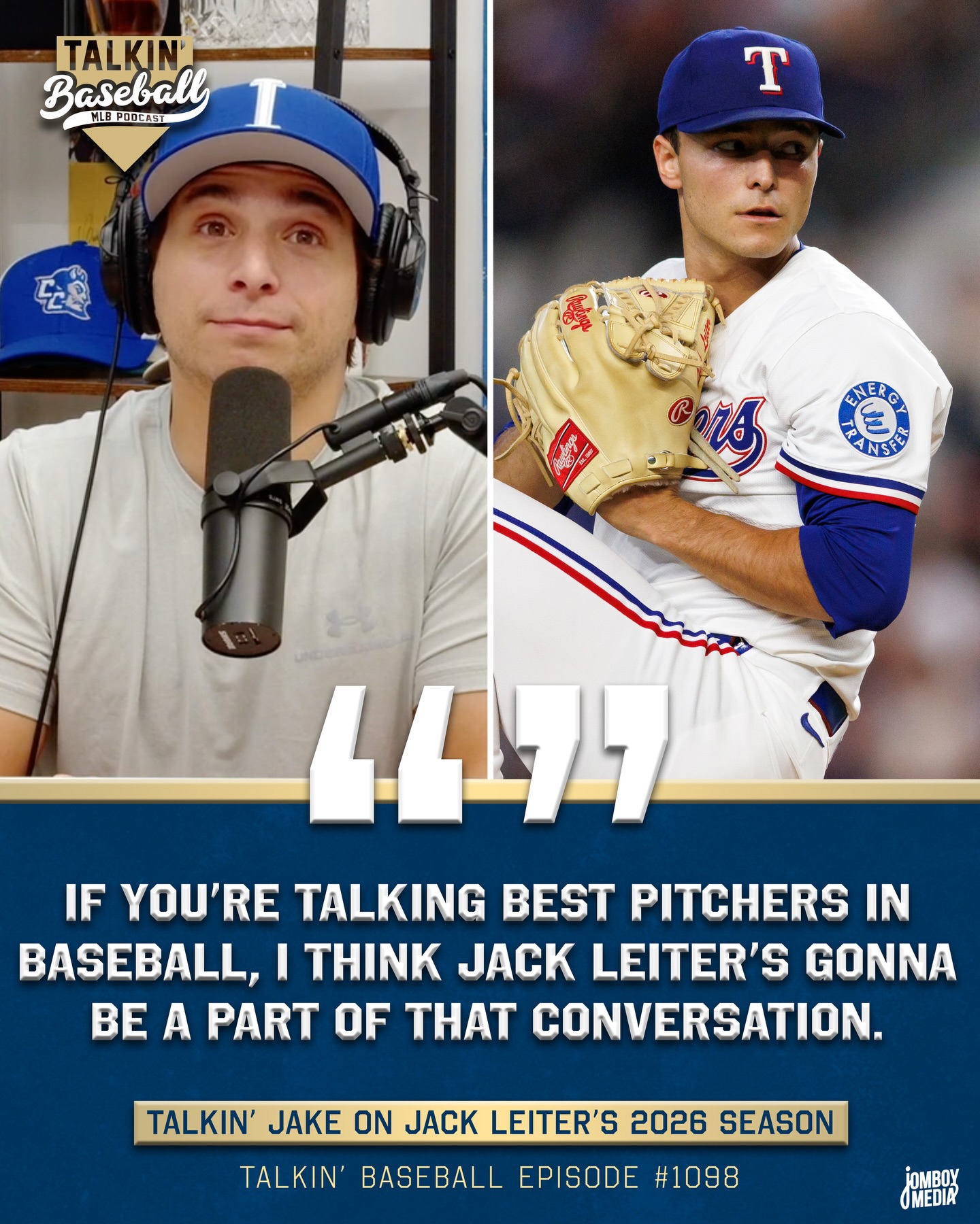 Really high hopes for Jack Leiter’s 2026 season 

#baseball #rangers #sports #mlb