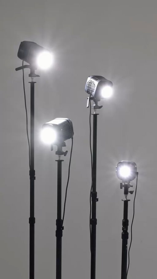 lights I use in my home photo studio featuring the new Halo series from @amarancreators ⚡️ #amaran #amaranpartner