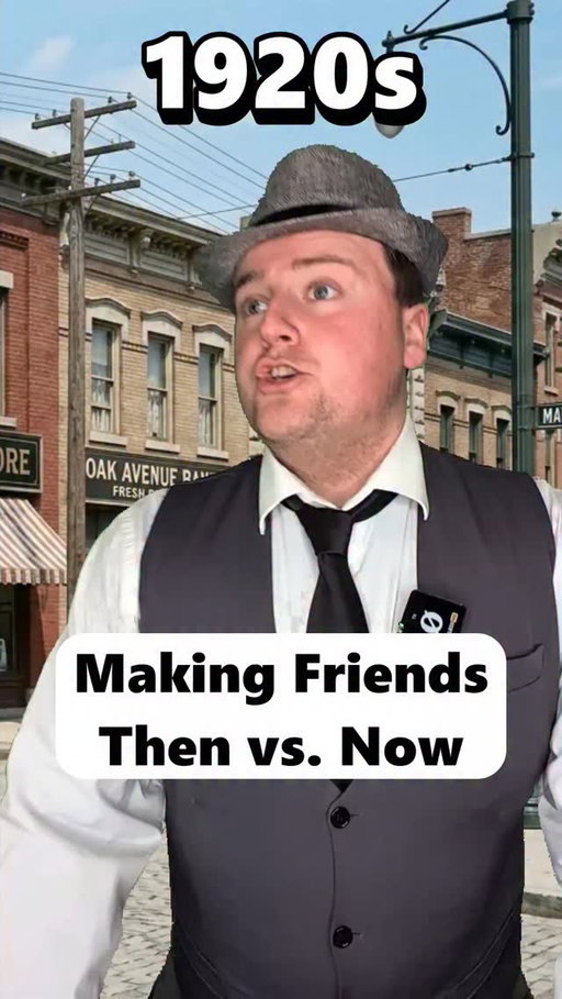 Making Friends has NEVER been easier!

#comedy #funny #friends #polybuzz #history