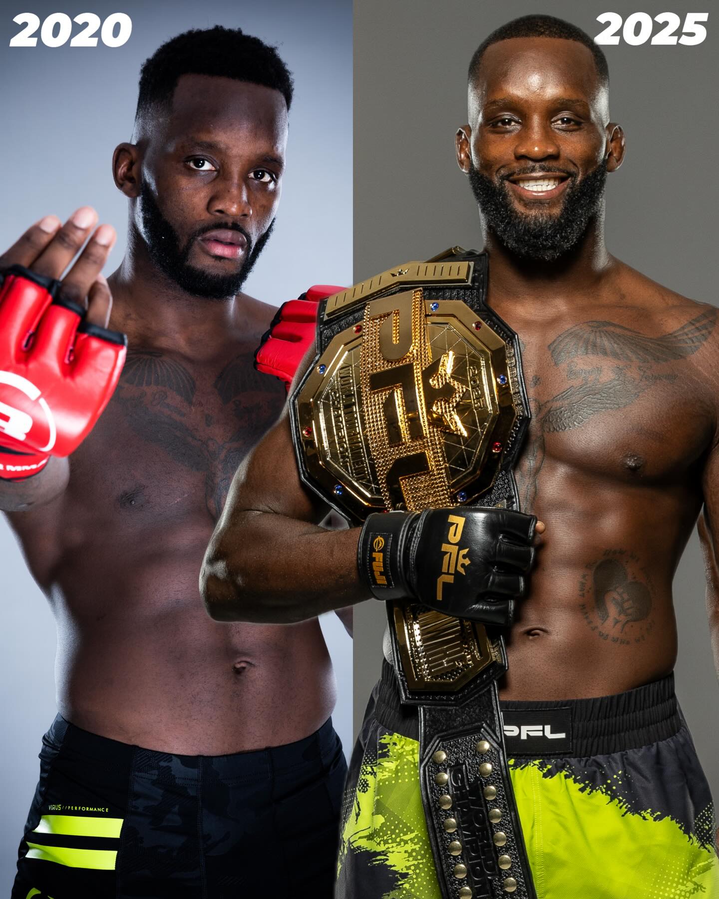 Contender ➡️ 2025 PFL World Tournament Middleweight Champ 🏆

@fabian_edwardsmma has his eyes on the PFL Middleweight World Title next as he aims to add it to the resume on Friday, March 20th as he faces old foe Costello Van Steenis in a rematch set to bring fireworks 💥🇪🇸

#PFLMadrid | Fri, March 20th | 📍Palacio Vistalegre | 📺LIVE on the ESPN app | 4PM EST