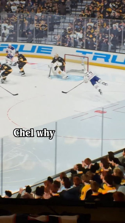 Leon Draisaitl should try this tomorrow night. 🎥: sgold100 via TikTok 

#hockey #nhl #chel #nhl26 #hockeylife