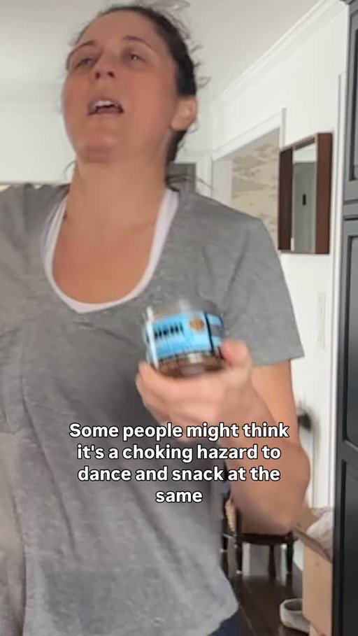 Dancing + snacking on @doichfoods = my highest form of self-expression. Eat it raw or bake it if you’re feeling productive. 💃🥄