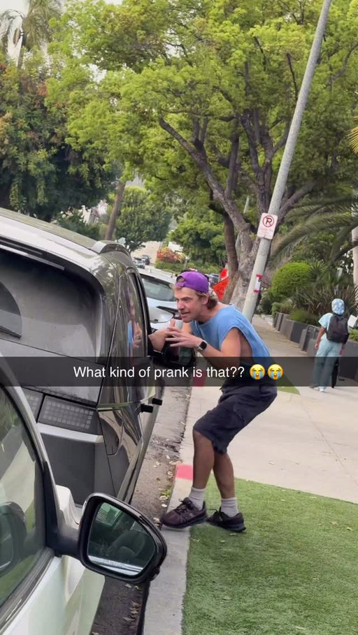 What kind of weird prank is this? 😭😭