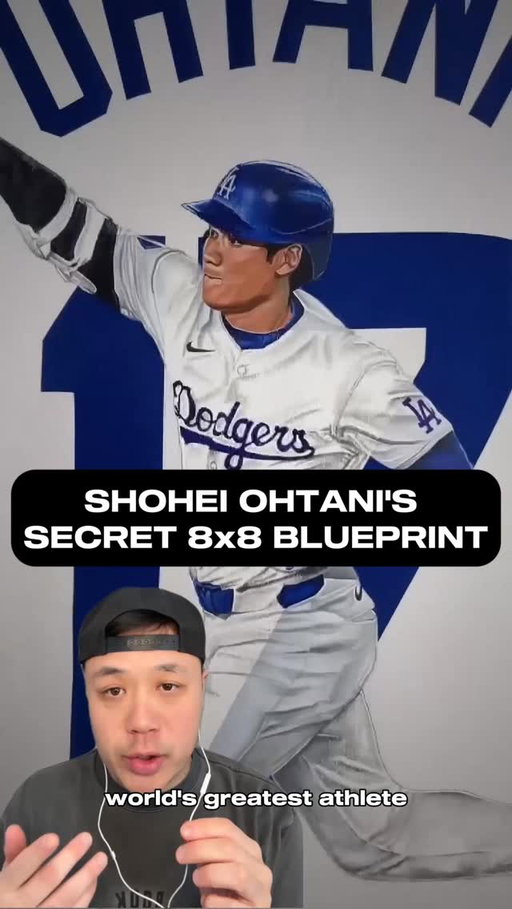 The secret behind Shohei Ohtani’s success wasn’t just talent but a system. 

As a kid, he mapped out his entire path to greatness using the Harada Method, a Japanese self-development system designed to turn dreams into structured goals. 

Instead of relying on motivation or simple manifestation, Ohtani broke his vision into 64 daily actions that reinforced discipline, routines, and continuous improvement.

The 8x8 grid forced him to think about every pillar of success—from mental toughness to physical skills—and build systems to achieve them. 

It’s a powerful reminder that greatness isn’t accidental; it’s engineered through consistent habits and intentional design. 

The Harada Method shows that when systems guide your actions, even the biggest dreams become executable plans.

#shohei #shoheiohtani #harada