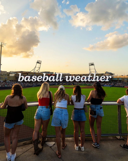Baseball weather is upon us ☀️