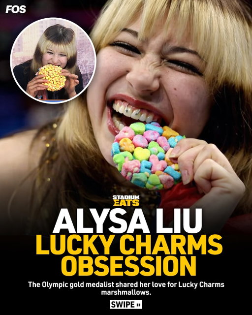 After fans questioned her @instagram avatar, Olympic gold medalist @alysaxliu discussed her love for Lucky Charms marshmallows. 

(via @todayshow)