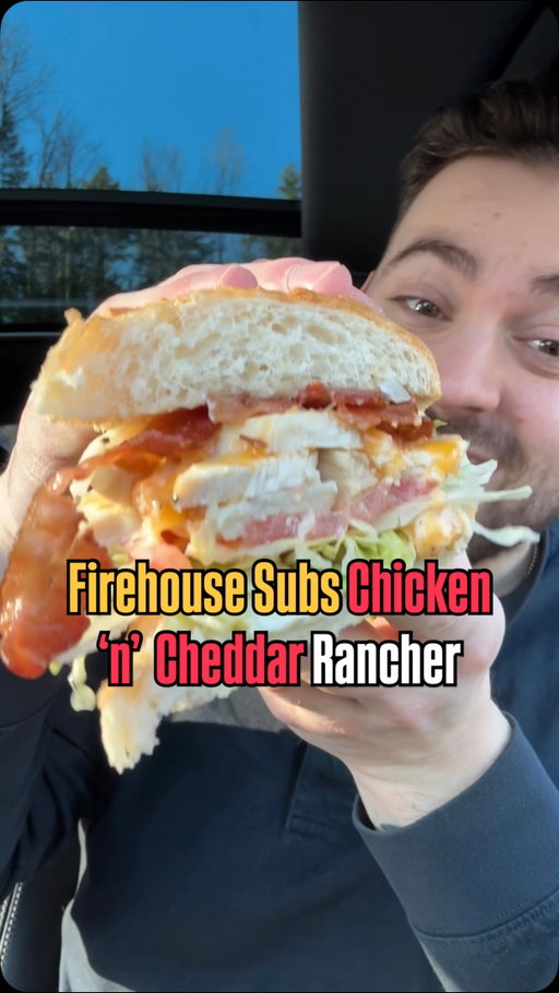 #FirehouseSubsPartner Feast your eyes on Firehouse Subs new Chicken ‘n’ Cheddar Rancher. 

An upgrade to the iconic chicken bacon ranch, the Chicken ‘n’ Cheddar Rancher features grilled chicken, crispy bacon, melted cheddar and buttermilk ranch. The best part is that it’s now available on the menu permanently. A light option that’s got great odds of being your next go-to sub. 

Will you be trying the new Chicken ‘n’ Cheddar Rancher at Firehouse Subs? 

#foodstagram #FirehouseSubs #sandwich #eating